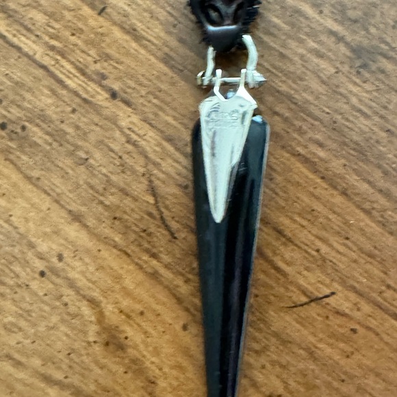 Alexis Bittar Panther Lucite Necklace - Picture 8 of 9